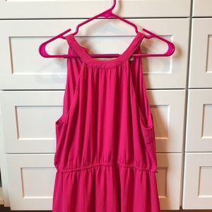 Loft size 10 bright pink dress